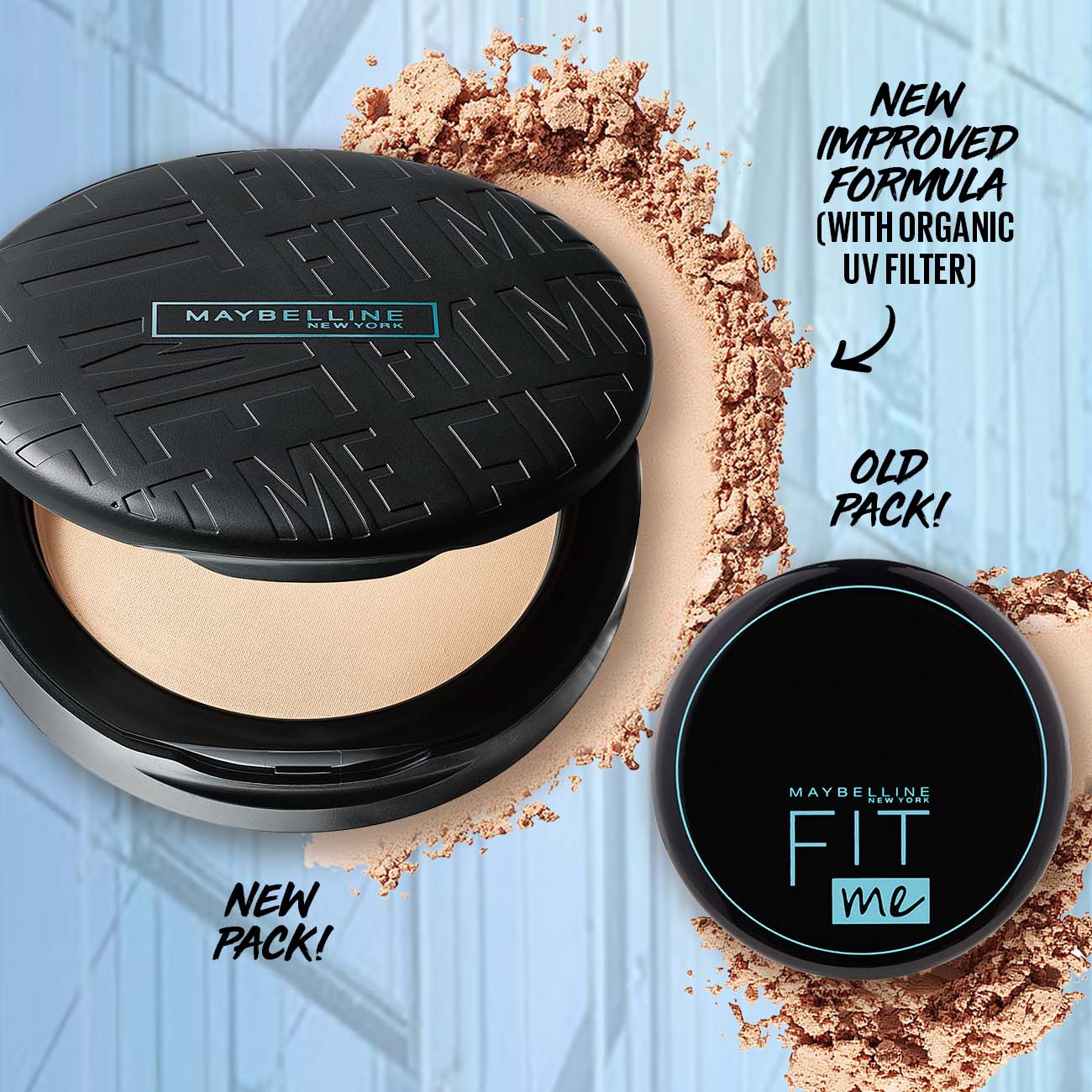 Maybelline New York Fit Me Matte & Poreless Compact Powder