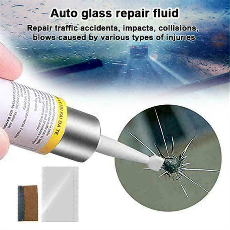 Efficient Windshield Fix Fluid Quick Auto Repair Kit For Cracked Glass