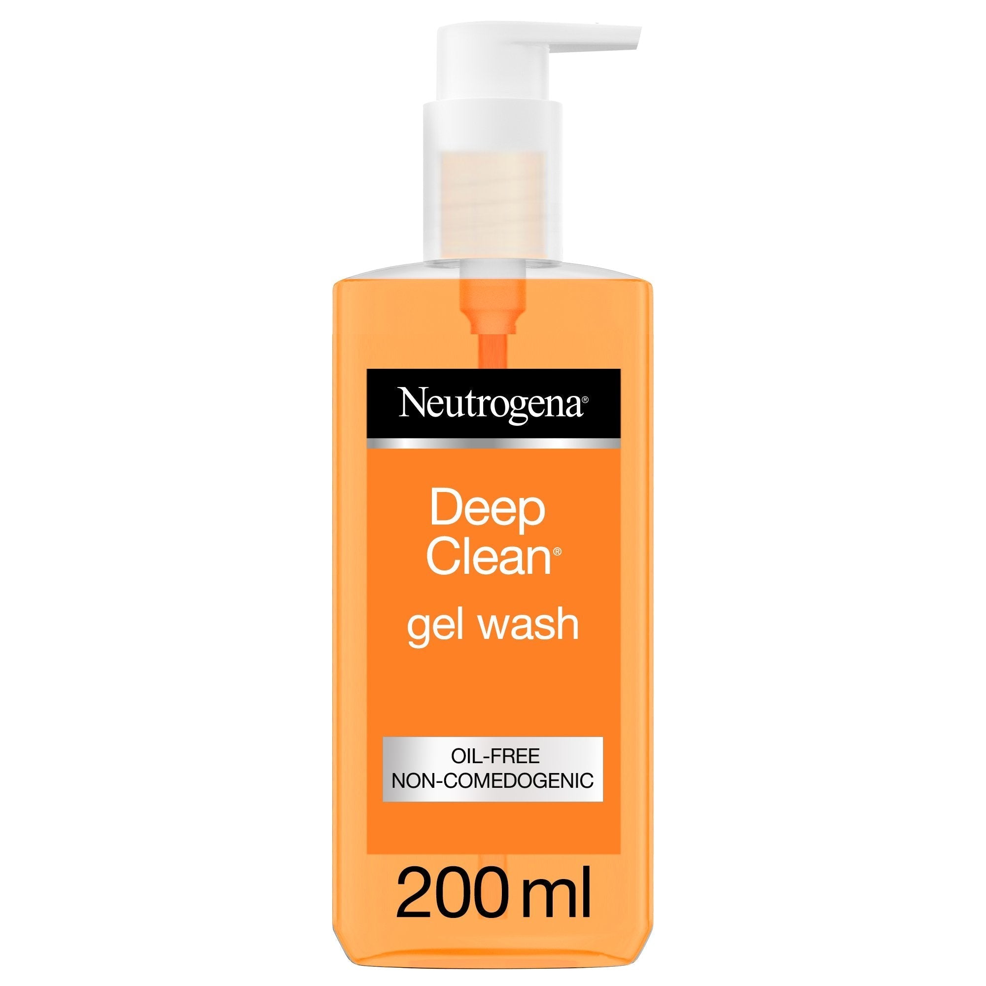 Neutrogena, deep clean, gel wash, 200ml