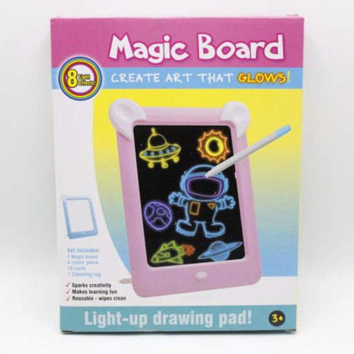 3D Magic Drawing Board with Light for Kids