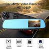 Full HD 1080P Dual Mirror Camera With 4.5″ TFT LCD Crystal-Clear Recording Vehicle Blackbox DVR