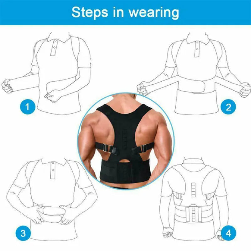 Real Doctor Plus Adjustable Posture Support Belt For Men And Women