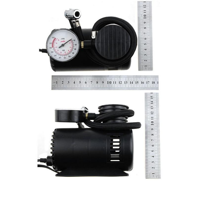 Mini 12V 300PSI Car Air Pump Tyre Compressor Portable Electric Car Air Pump