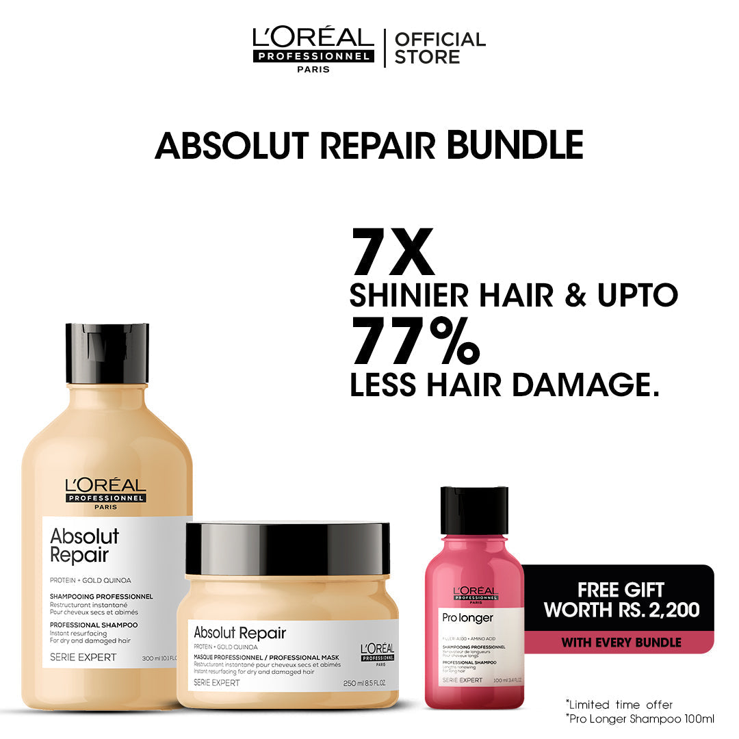 Absolute Repair Bundle + FREE Pro Longer Shampoo 100ml