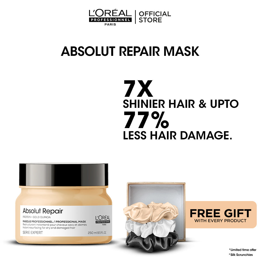 Absolute Repair Mask + Free Silk Scrunches