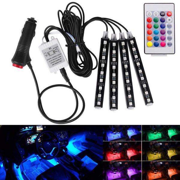 Car Interior Atmosphere Remote Control Light