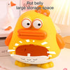 Cute Duck Cartoon Shape Interactive Money-Saving Bank For Kids