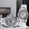 Eleven Klein Chrono Analog Quartz Pair Watch For Women