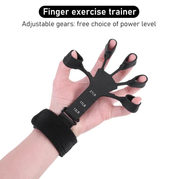 Finger Exerciser – Gripster Strengthener Finger Stretcher Hand Gripper