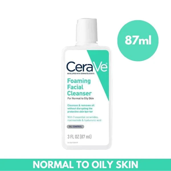 Cerave Foaming Facial Cleanser 3 Oz