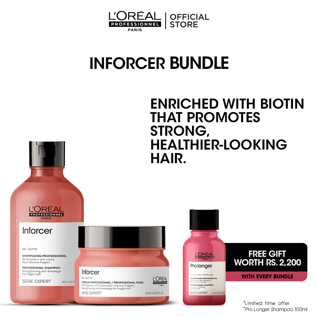 Inforcer Bundle + FREE Pro Longer Shampoo 100ml