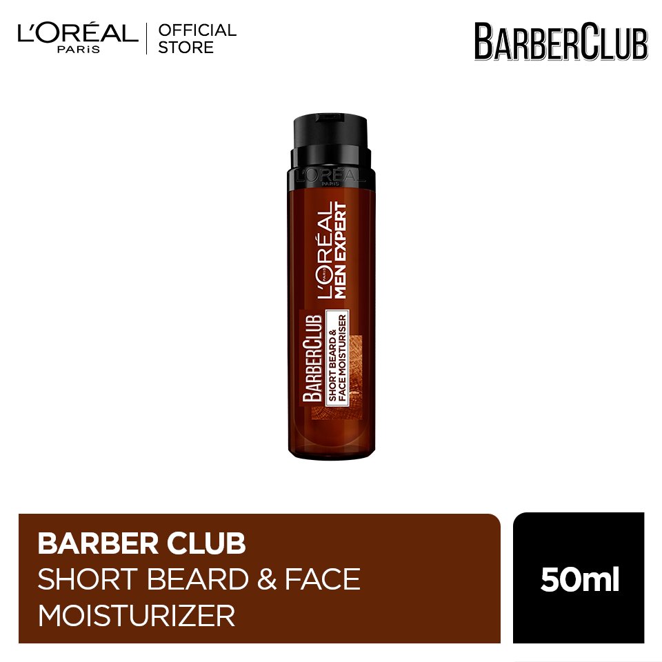 Loreal paris men expert barber club short beard and face moisturizer 50ml