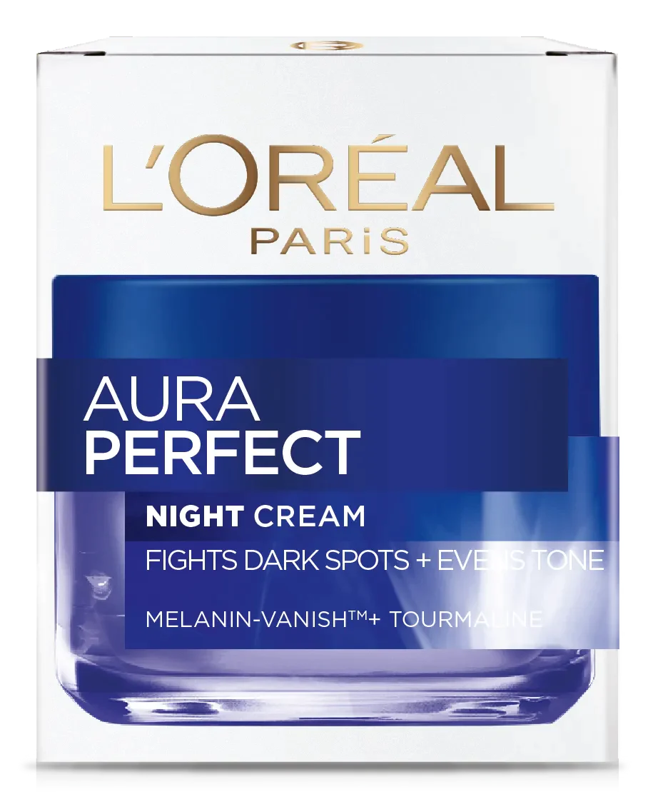 L'OREAL PARIS AURA PERFECT NIGHT CREAM - 50ML