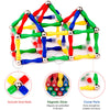 124 Pcs Master 3D Stimulating Magnetic Building Construction Sticks And Balls Set