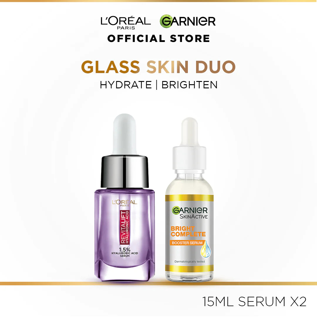 GLASS SKIN DUO | HYDRATED + BRIGHTEN