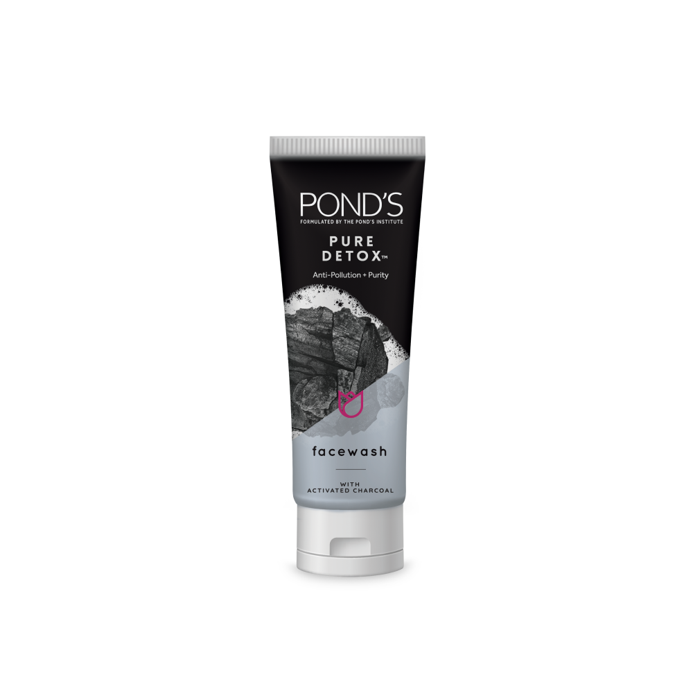 Ponds Pure Detox with Charcoal Face Wash 50g