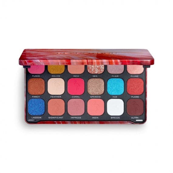 REVOLUTION FOREVER FLAWLESS FLAMBOYANCE FLAMINGO PALETTE