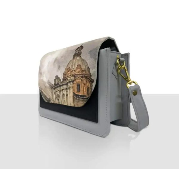 Satchel Architecture Design Handbag