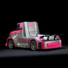 1/10 2.4G RC High Speed 4WD Racing Trailer Truck With Light-Transmitting Body