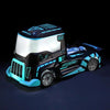 1/10 2.4G RC High Speed 4WD Racing Trailer Truck With Light-Transmitting Body