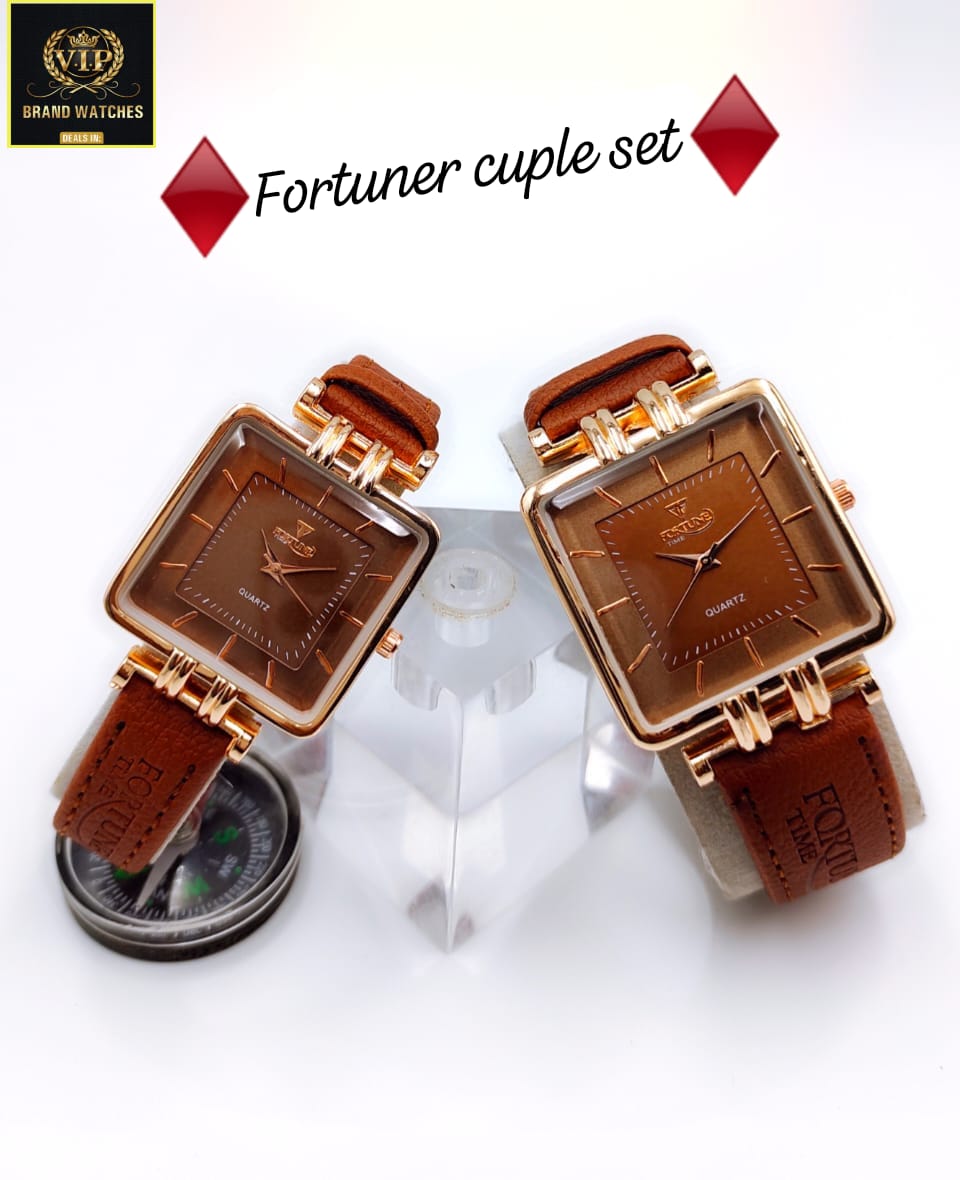 Fortuner Couple Watch Set For Couple