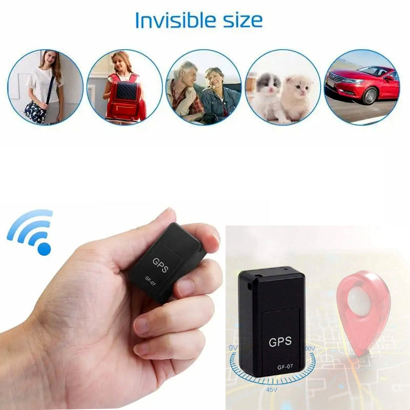 GF-07 Intelligent Mini Magnetic GPS Tracking Device For Multi-Purpose Use