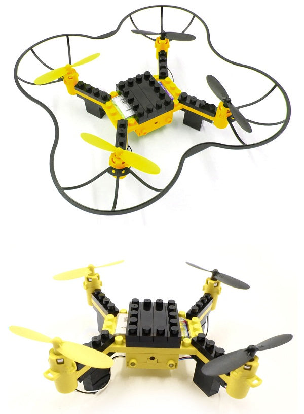 Building Blocks Heliway 902HS Mounting Blocks 6-Axis Quadcopter With Remote Control And 0.3MP WiFi Camera