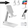 Pack Of 2 Portable Desktop Folding Lifting Bracket Mobile Phone Stand Desk Mounts For Phones