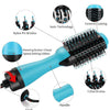 2 In 1 One Step Hair Dryer And Volumizer Warm Air Fast Styling Straightener & Curls Styler