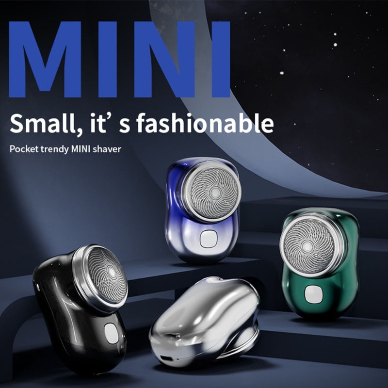 Mini Shave Portable Shaver Wet and Dry Men Is USB Rechargeable Shaver Charging Simple One Touch