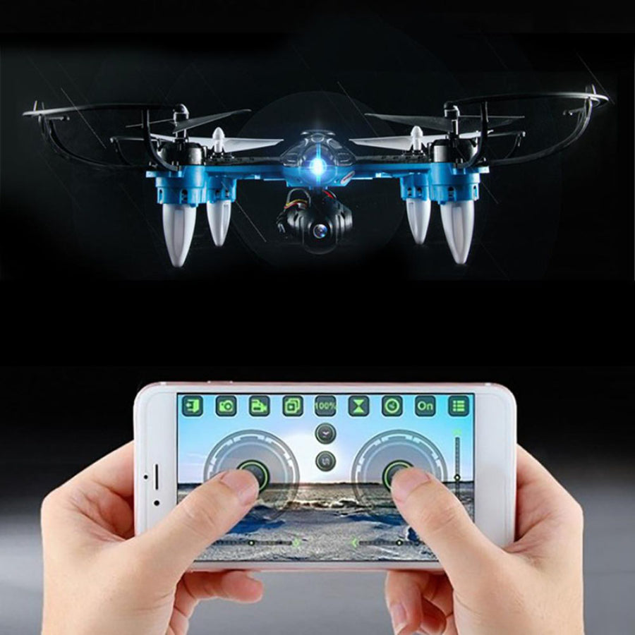 H235 RC Quadcopter Mini Headless Mode 2.4Ghz Gyro Wifi FPV Drone Real-Time Remote Control With LED