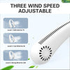 Mini Portable USB Rechargeable Leafless Hanging Neck Fan With 360° Airflow