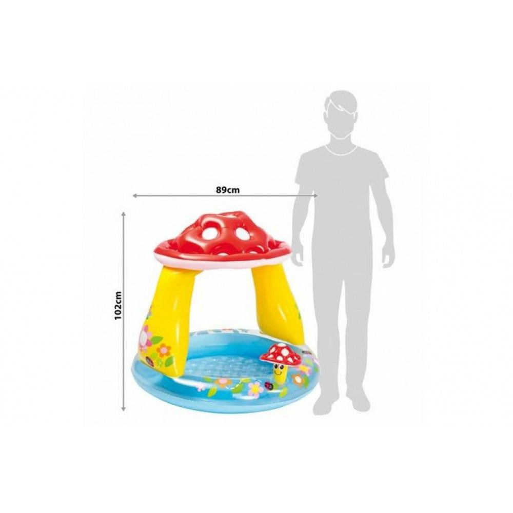 Intex 57114 Mushroom Baby Swimming Pool 40″X 35