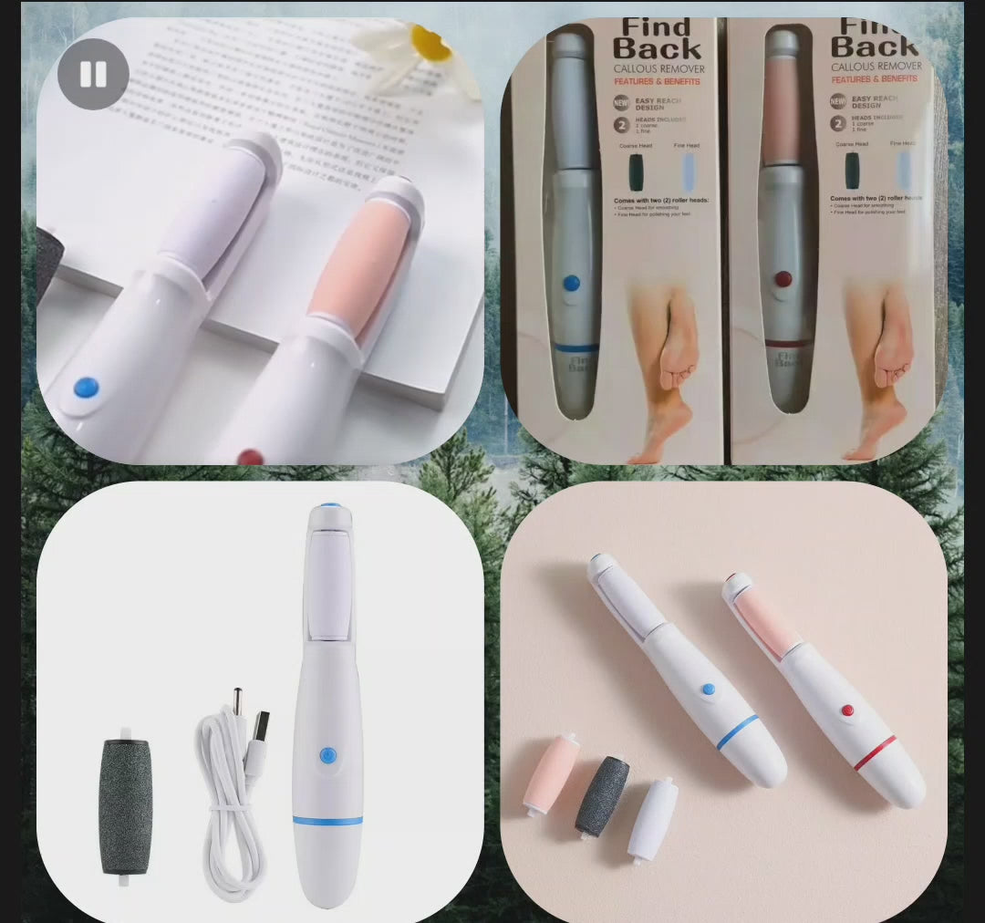 Electric Foot Skin Care Exfoliating Callus Remover Heel File Rasp Callus Remover Device Foot Grater Care Pedi