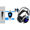 SADES R8 USB Stereo Gaming Headset With Virtual 7.1 Surround Sound And High-Sensitivity Microphone