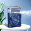 4-In-1 Multi-Functional Portable Air Humidifier Cooling USB Fan With 7-Color Night Light