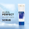 LOREAL PARIS AURA PERFECT ANTI DULLNESS SCRUB FACIAL FOAM WASH - 100ML