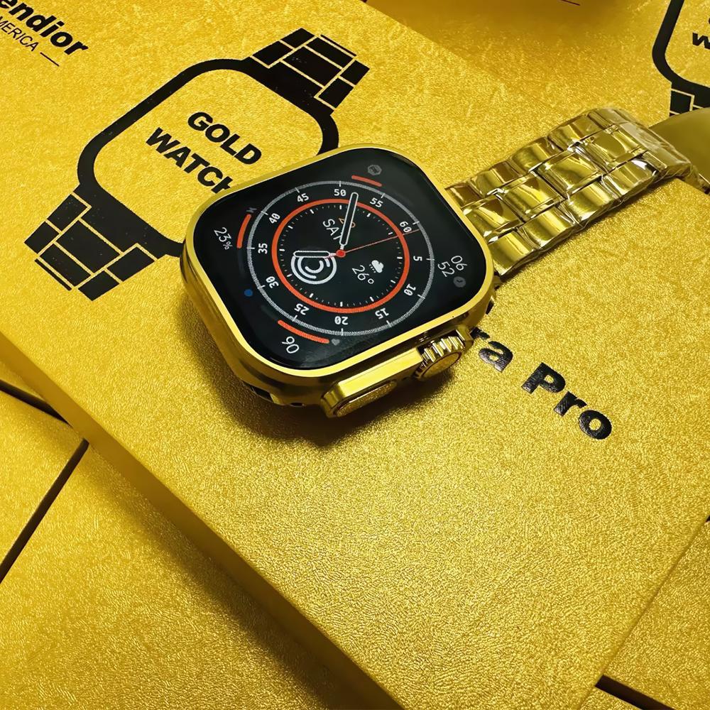 G9 Ultra Pro Gold Smart Watch Series 9