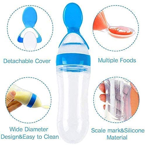 Silicone Baby Spoon Feeder