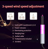 Glaceon Styler Hair 5 in 1 Professional Detachable Hot Air Brush Multi-Head Quick Styling Hot Styling Tool for Drying Straighten Hair Volumizer